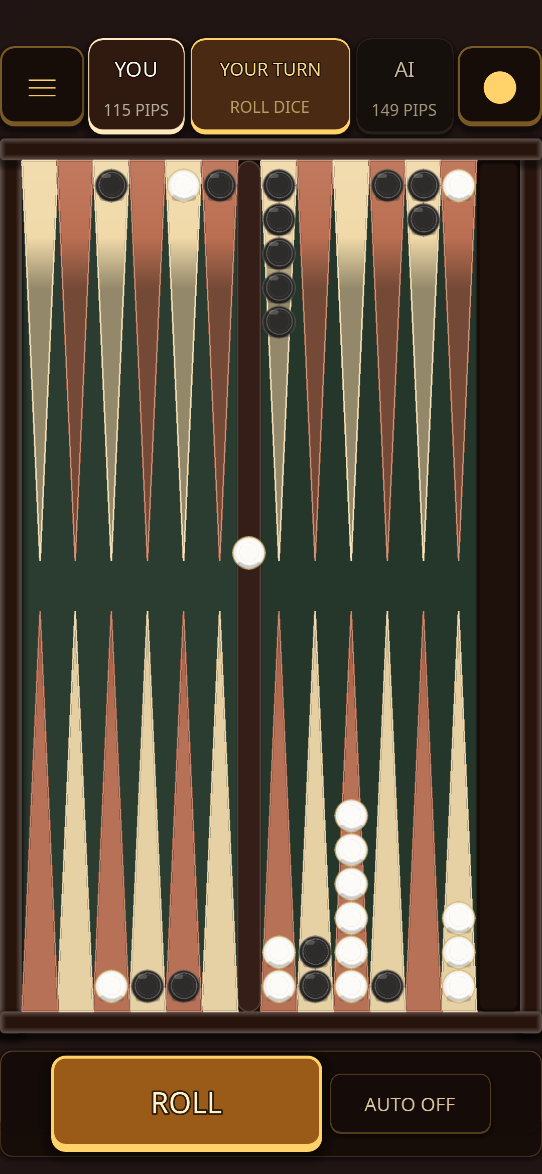 Current MeshGames Backgammon gameplay framed in a generated train-compartment scene with two friends