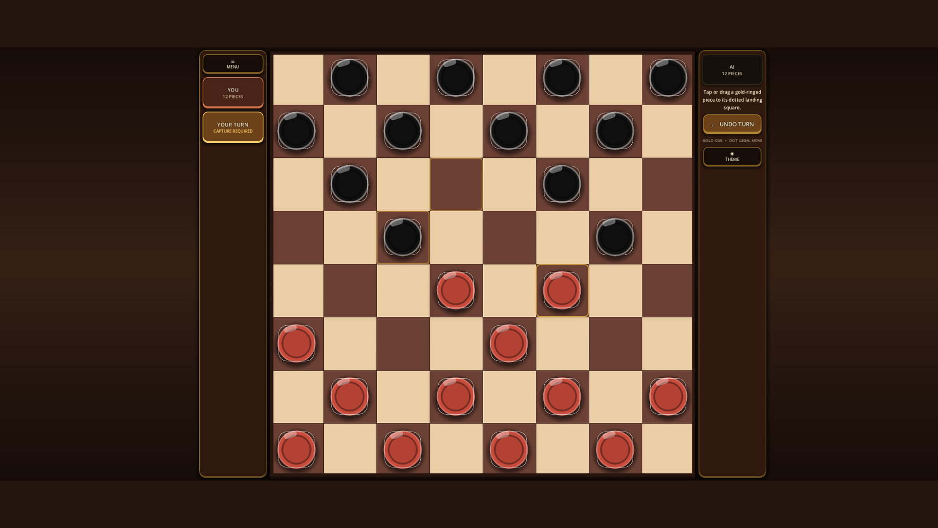 MeshGames Checkers - Offline gameplay artwork